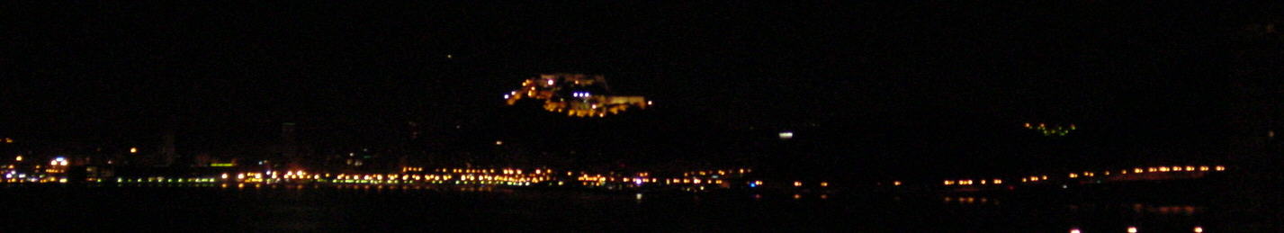 Bild: Alicante bei Nacht