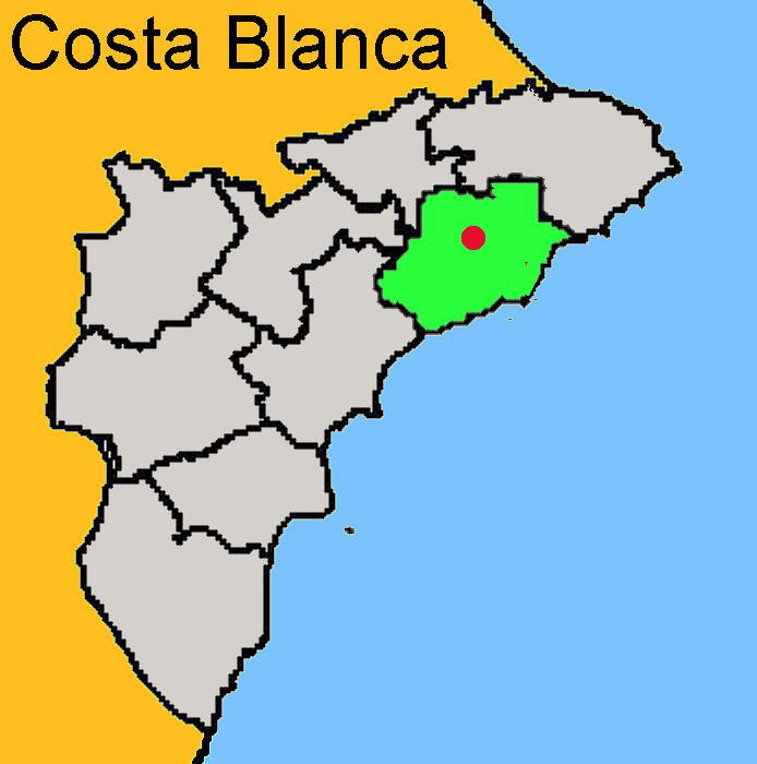 Karte: Callosa de Ensarriá